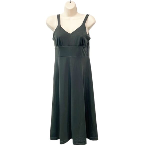 Kuhl Dresses & Skirts - Kuhl Prima Knit Sleeveless Outdoor A-line Dress Dark Olive Green women’s Sz Sm
